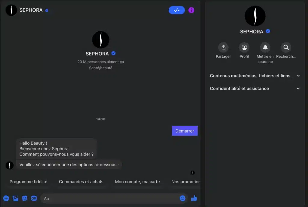 meilleur exemple chatgpt ecommerce sephora