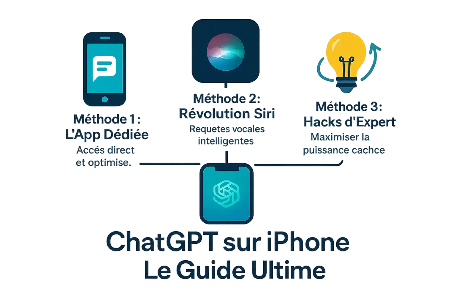Illustration de l'article sur l'utilisation de ChatGPT sur iPhone