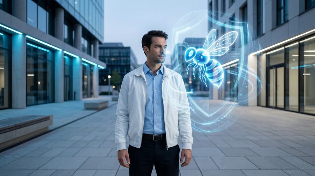 IA-smine aux Mureaux : l’abeille-chatbot en campagne 2026