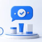 Chatbot de recommandation produit presentant des articles sur un podium