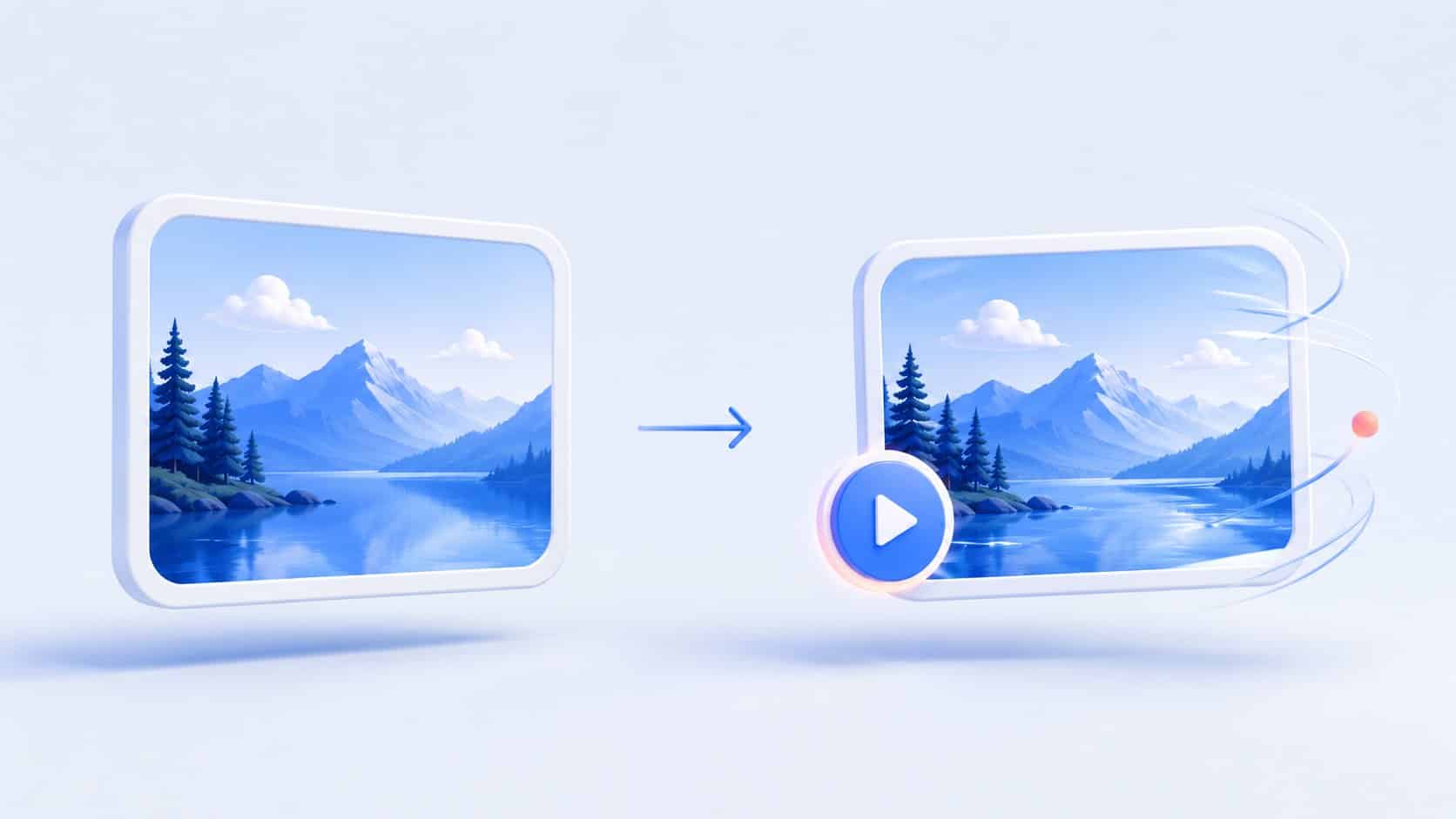 Illustration du fonctionnement de Grok Imagine : une image fixe transformée en séquence vidéo animée