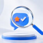 Loupe sur une bulle de conversation : vérifier si une marque est citée par ChatGPT et les IA