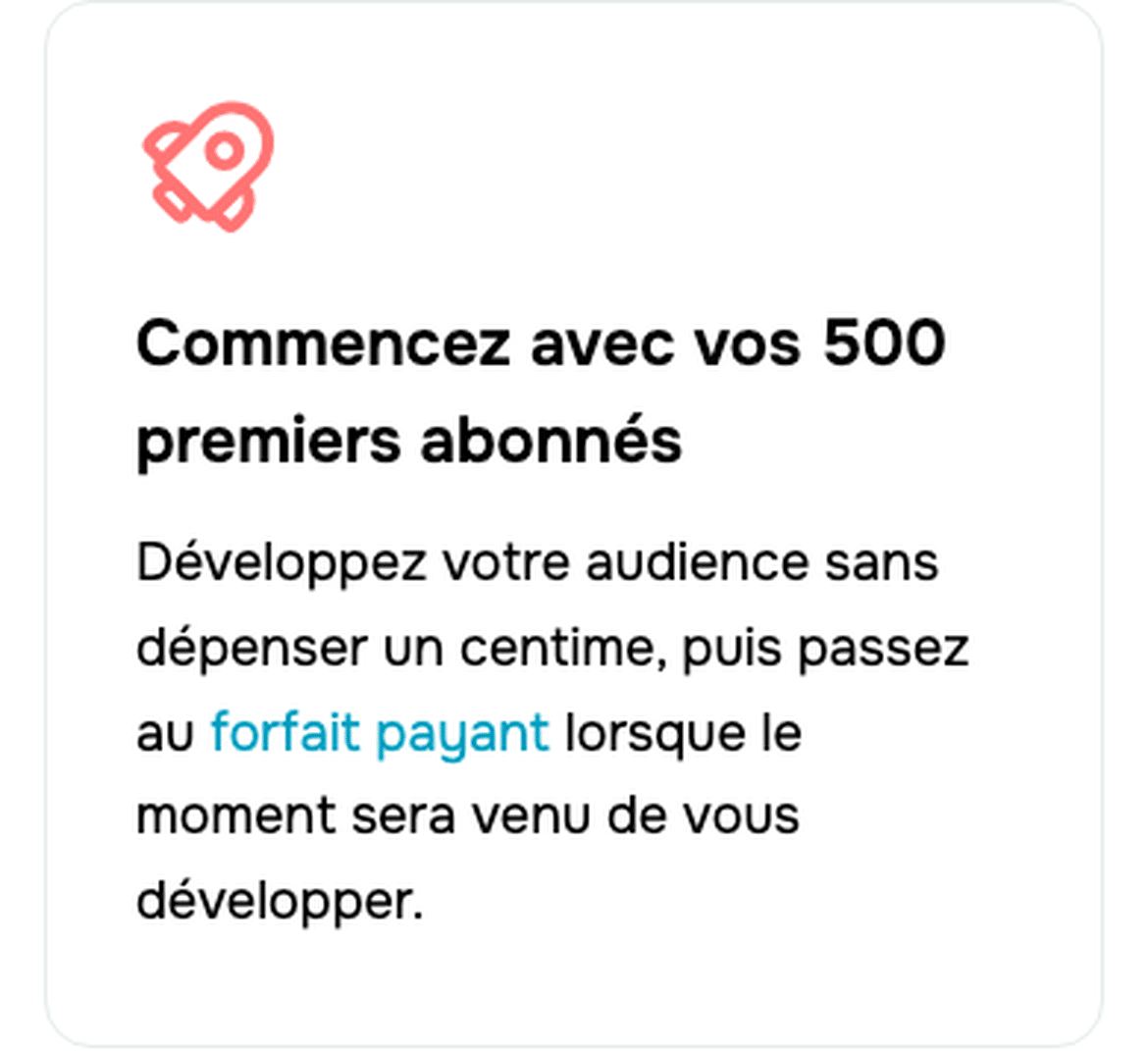 Page Telegram de SendPulse : offre gratuite limitee a 500 abonnes et 10 000 messages par mois, releve du 23 septembre 2026